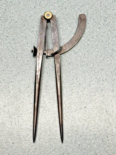 Antique early logo 6 - co, 6"