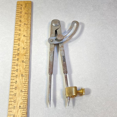 Vintage wing divider compass - divider,